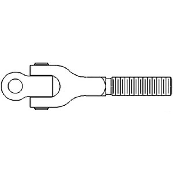 Aftermarket Fits John Deere Parts CENTER LINK END 8650,8640, 8630 (SN 006170>), 8450, RE44559 - main